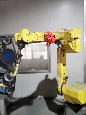 380V Robotic Polishing Machine For Stainless Steel Aluminum Zinc Copper Alloys