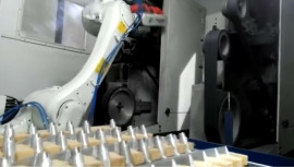 Compact Precision Robot Polishing High Speed Polishing Robotic Arm User Friendly