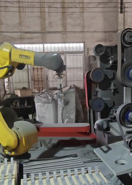 Fast Speed Robotic Polishing System High Precision User Friendly Polishing Robotic Arm