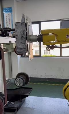 High Speed Auto Robot Deburring 1000 Pieces/Hour Compact Metal Finishing Machine