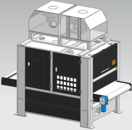 1.5kW Electric Rotary Deburring Machine PLC Control For 300mm Cutting Tools Industry
