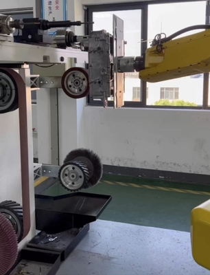 380V Robotic Deburring Equipment Flash Removal For Aluminum And Zinc Alloys