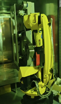 Eco Friendly Accurate Robot Polishing Flexible High Speed Polishing Robots For Metal
