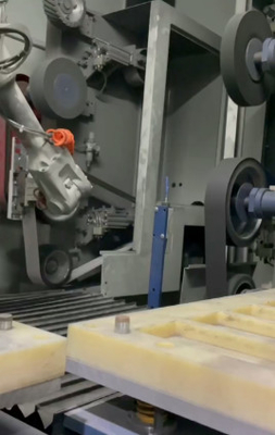 Small Intelligent Robot Polishing Automatic High Performance