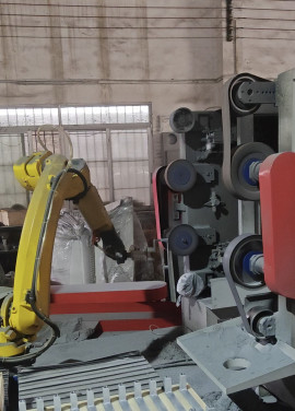 Roboty do polerowania metalu Bezpieczne działanie Wysoka precyzja ISO9001 zatwierdzona