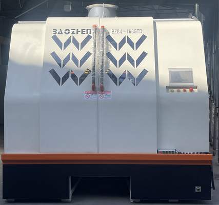 1300 Kgs Rotary Barrel Polishing Machine Mixing Type Rotate For Customer Requirements